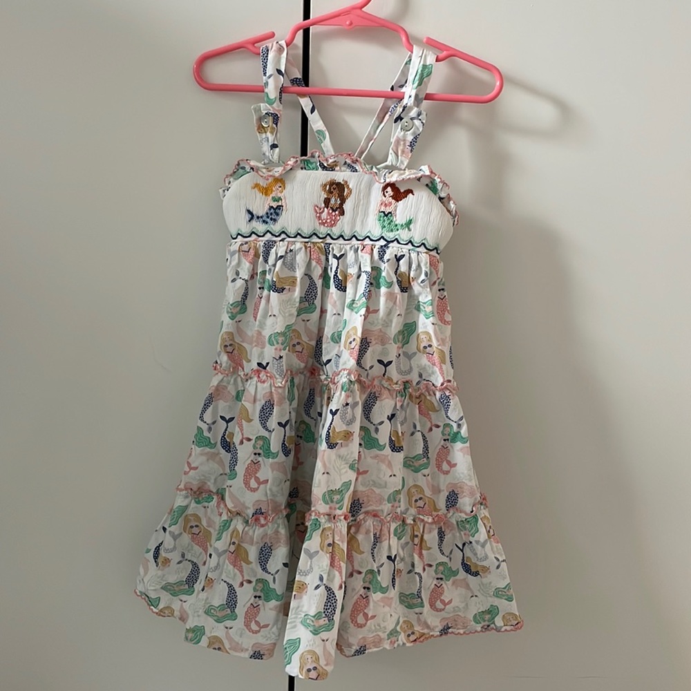 Shrimp and Grits Kids Mermaid dress